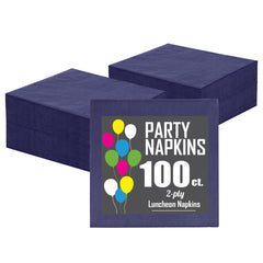 Navy Luncheon Napkins | 100 Count