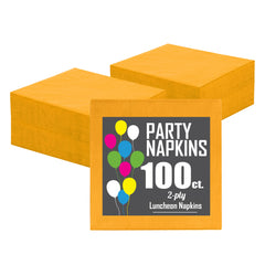 Yellow Luncheon Napkins | 100 Count