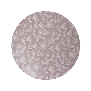 10 In. Blossom Circle Design Plastic Plates | 120 Count