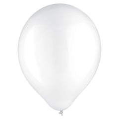 Classic White Latex Balloons, 15-pk | Case of 32