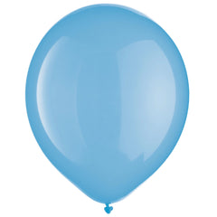 Caribbean Blue Latex Balloons, 15pk | Case of 32