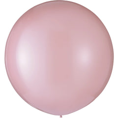 Elegant Blush Pink Latex Balloons - 24-inch (4-ct) - Case of 48