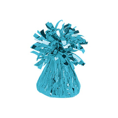 Caribbean Blue Foil Balloon Weight - Pack of 6