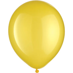Sunshine Yellow 12-inch Latex Balloons - 15-ct - Case of 72