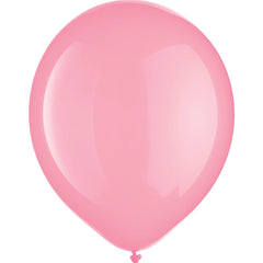 Charming New Pink Latex Balloons - 12-inch (15 Count) - Pack of 4