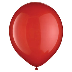 Vibrant Red 9-inch Latex Balloons - 20-ct - Pack of 4