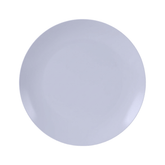 10 In. Chambray Blue Plastic Plates | 120 Count