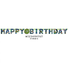 Teenage Mutant Ninja Turtles Add-an-Age Jumbo Letter Banner Kit - Pack of 6