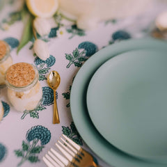 8 In. Eucalyptus Plastic Plates | 40 Count