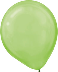 Kiwi Pearl Round Latex Balloons, 12-inch, 15-ct - Pack of 4