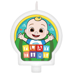 CoComelon Play Time Wax Candle, Multi-Colored, 2.5-inch - Case of 72