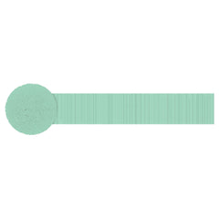 Crepe Paper Streamer, Mint Green, 81-foot - Pack of 24