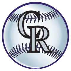 Colorado Rockies 12 MLB Logo Cutout - Pack of 3