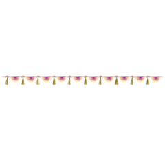 Disney Once Upon a Time Birthday Party Tassel Garland Decoration - Pack of 6