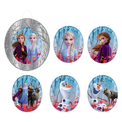 Disney Frozen Anna & Elsa Decorations, 10.5-inch, 7-ct - Case of 12