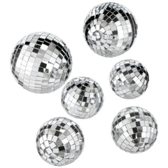 Silver Disco Ball Set - Pack of 3