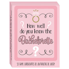 How Well Do You Know The Bachelorette Card Game, Pink, 52-ct - Pack of 6