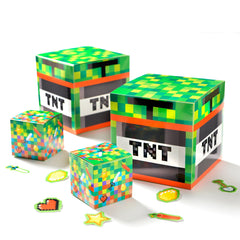Pixel Party TNT Table Decorating Kit, Green, 12-inch, 12-pk - Case of 24