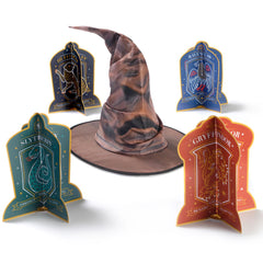 Hogwarts Houses 3D Table Decorating Kit - Case of 18