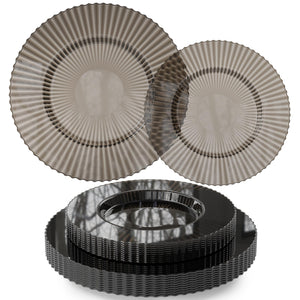 Topaz Gemstone Essentials Set | Dinner & Salad Plates | Serves 40