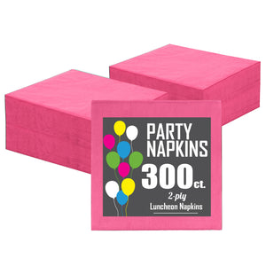 Cerise Luncheon Napkins | 300 Count