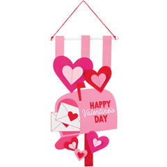 Valentines Day 3D Felt Banner - Case of 48
