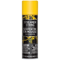 Vibrant Yellow Streamer String - Party Essential - Case of 48