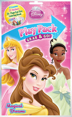 Disney Princess Coloring/Activity Book, Crayons, Stickers, 24 Pages - Pack of 2