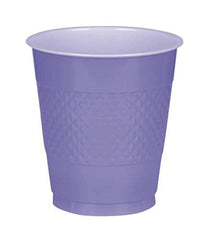 Purple 12 oz. Plastic Party Cups, 20-ct - Case of 10