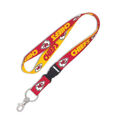 Kansas City Chiefs 36-Inch Buckle Lanyard - Pack of 6