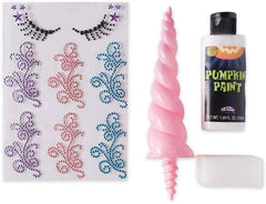 Whimsical Unicorn 3D Pumpkin Decorating Kit - 4 Piece Set - Pack of 6