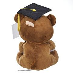 Graduating Plush Bear Balloon Weight