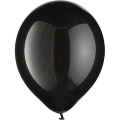 Bulk Black Latex Balloons - 12 Inch, 100-pk