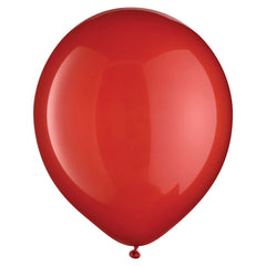 Vibrant Red 12-inch Latex Balloon - Bulk Pack