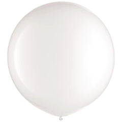 24-inch Bulk White Latex Balloons, 25-pk