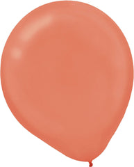 Rose Gold Pearl Latex Balloons, 24 inch, 4 Pack