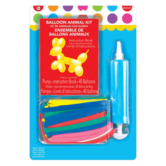 Twisty Balloon Animal Kit with Pump & Instruction Book