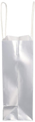 Silver Cube Kraft Gift Bag - Pack of 12