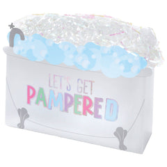 Spa Party 'Let's Get Pampered' Favor Container, 8-pk