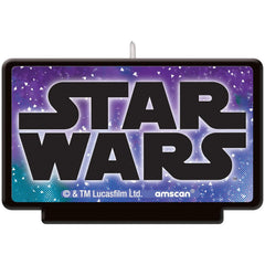 Star Wars Galaxy of Adventures Rectangle Wax Candle, Purple/Blue, 4-inch