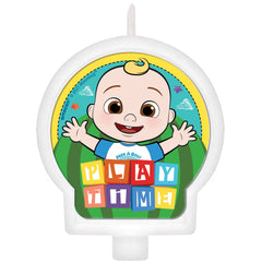 CoComelon Play Time Wax Candle, Multi-Colored, 2.5-inch