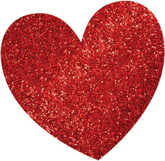 Heart Cutouts, Red, 11.5 inch, 20-pk