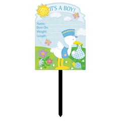 It's a Boy Yard Sign Decoration, Blue, 56-inch