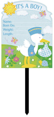 It's a Boy Yard Sign Decoration, Blue, 56-inch