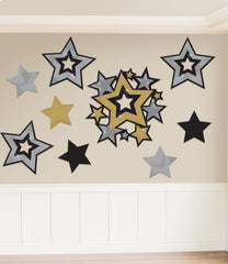 Hollywood Star Cutouts, 30-ct
