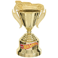 Hot Wheels Golden Plastic Trophy Cup, 4-pk