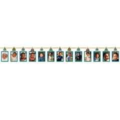 Wilderness Customizable Photo Garland, Green, 12-foot, 42-piece Kit