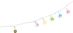 Mini Crackle Globe LED String Lights, 5-foot, 10 Lights