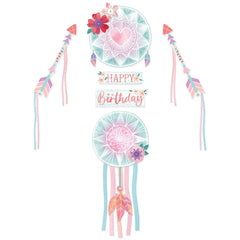 Free Spirit 3D Backdrop for Baby's First Birthday