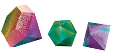 Sparkle Geometric Shape Sign Table Centerpiece, 12-in, 3-pk